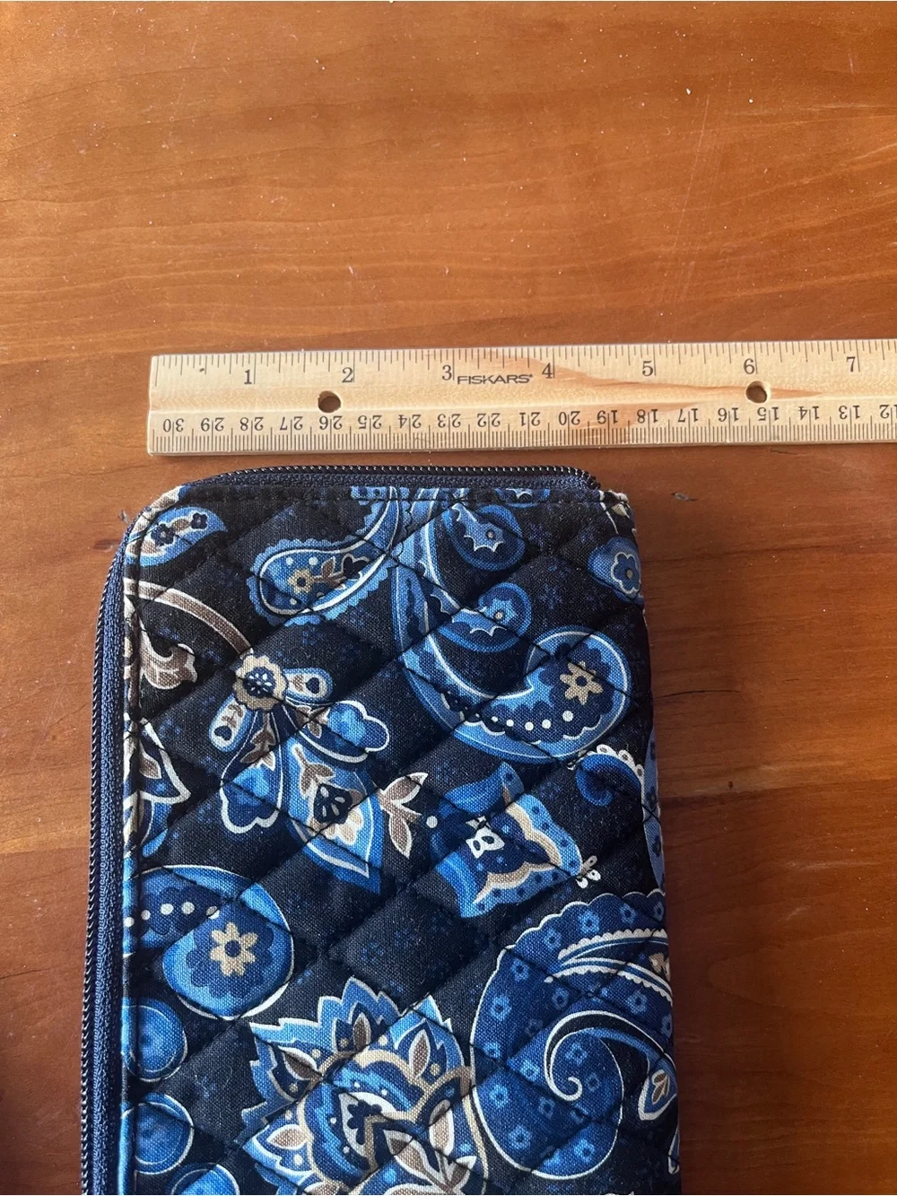 Vera Bradley Zip Wallet Windsor Navy NWT - Picture 6 of 7